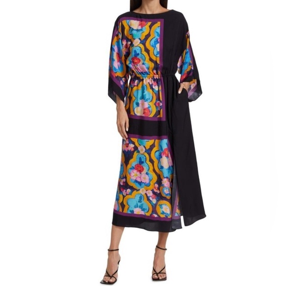 La DoubleJ Gateway Printed Midi Dress size XS - Picture 3 of 14